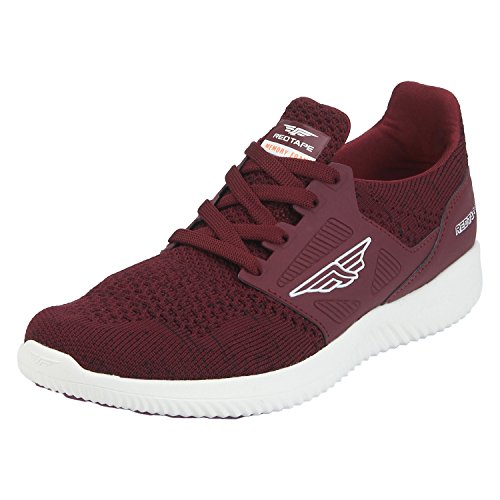 Image of Red Tape Men Black Walking Shoes