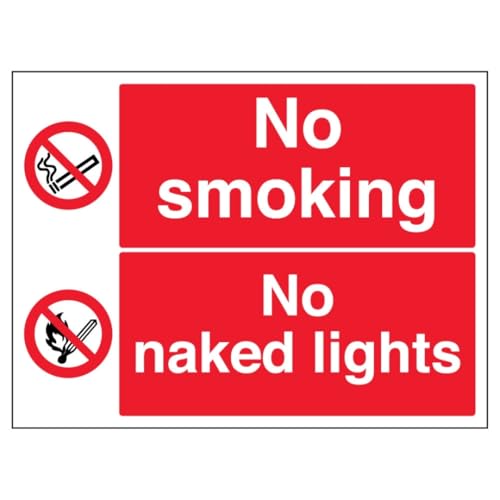 Panneau de sécurité No Smoking vinyle pour l'aménagement des ateliers
