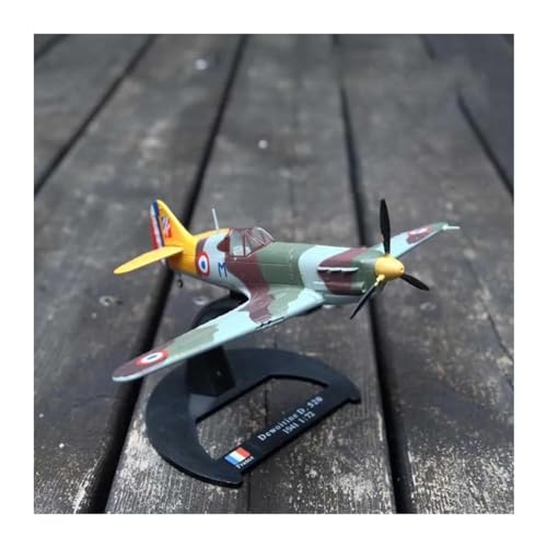 Modelo de avión 1/72 D.520 diecast réplica militar terminada que no requiere montaje 3
