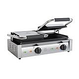 grill vapor professionale Le piastre possono essere utilizzate per cucinare svariati alimenti e questo rende il dispositivo ideale sia per la casa che per attività gastronomiche.