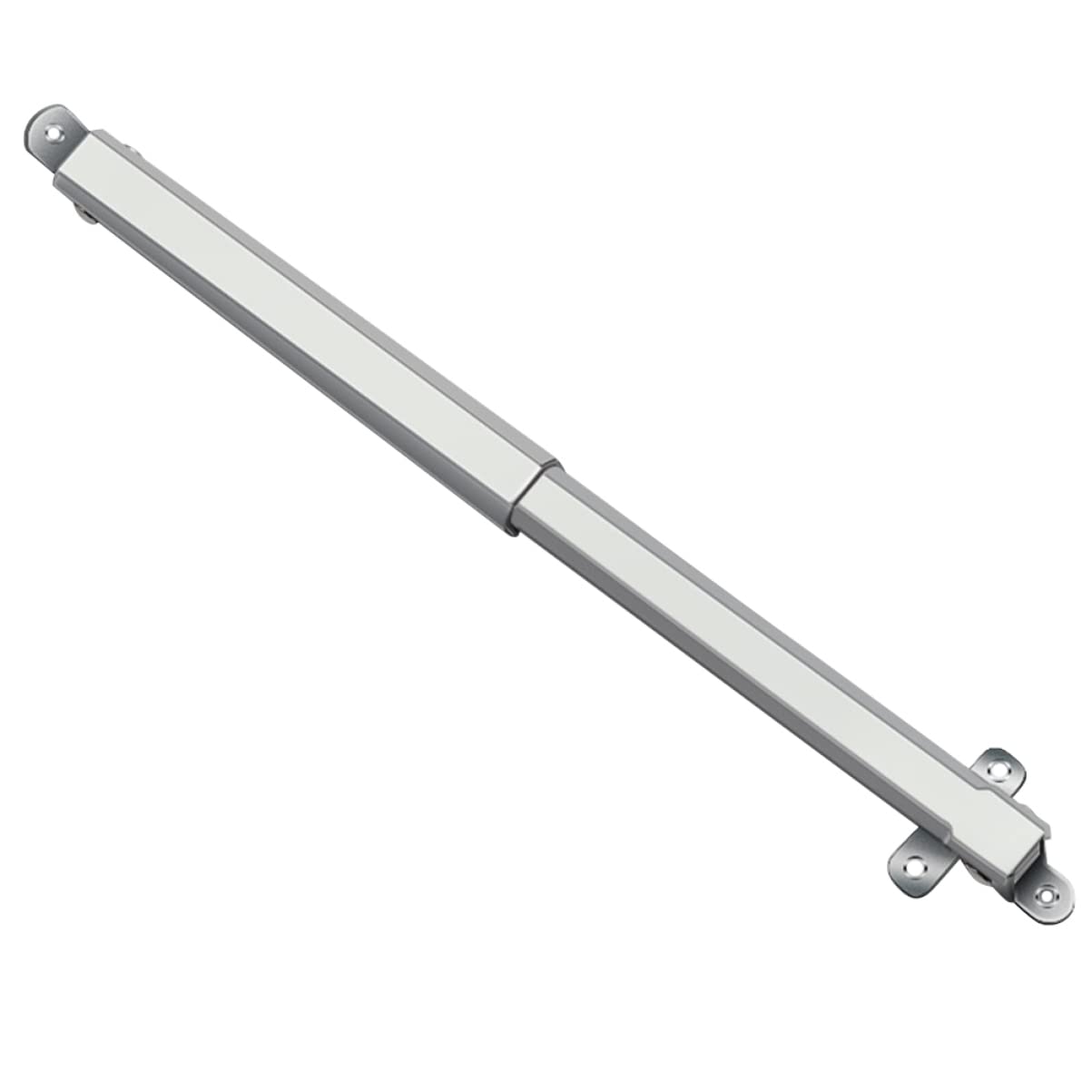 Angoily 150n Pneumatic Support Rod Full Buffer Tatami Lifting Bracket for Gas Struts Easy Install Metal Mount Plate for Cupboard