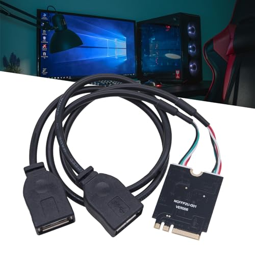 Tarjeta Convertidora de Cable USB 2.0 y Adaptador de Interfaces Externas Separadas Portátil 2