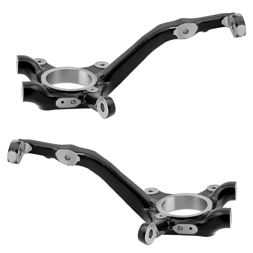 Image of Detroit Axle - Front Steering Knuckles for Toyota 2005-2019 Tacoma, Steering Knuckles Assembly 2006 2007 2008 2009 2010 2011 2012 2013 2014 2015 2016 2017 2018 Replacement