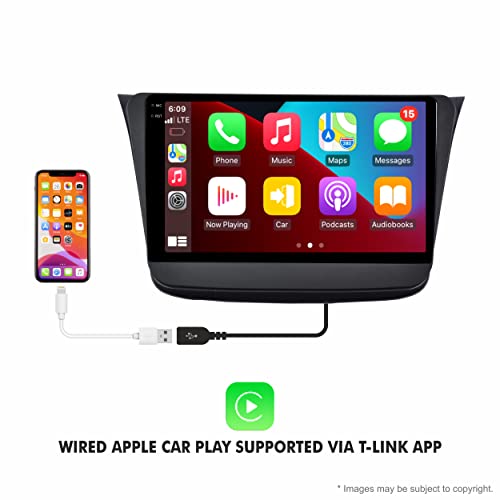 Image of 9 Inches Advanced Car Radio Receiver Android 10 System for Maruti Suzuki Wagon R (2019 to Present) with 2GB /16GB RAM & ROM with Apple Carplay and Android Auto