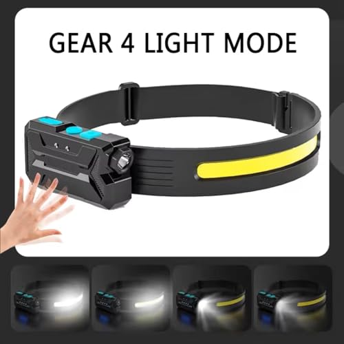 Linterna frontal LED para emergencias en el hogar y cortes de luz inesperados 3