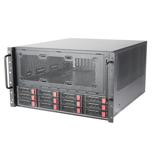SilverStone Technology RM61-312 6U 12-Bay Rackmount Chassis, SST-RM61-312 - Image 6