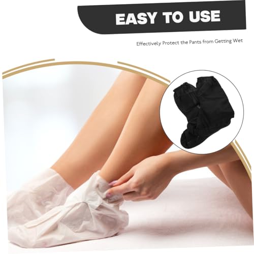 1 par de fundas impermeables para botas de lluvia unisex - Fundas elásticas con hebilla para días lluviosos y nevados miniatura 3