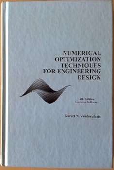 Hardcover Numerical Optimization Techniques For Engineering Design Book