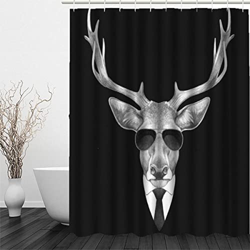 Niedlicher 3D Dackel Duschvorhang Aus Polyester - 180x180 Cm Wasserdicht & Schimmelresistent