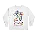 lepni.me Maglietta Bambino Strega Unicorno - Ti Ho Fatto Un Incantesimo Arcobaleno spettrale! Halloween (5-6 Anni Bianco Multicolore)