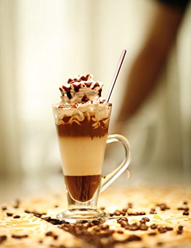 Cuchara de mango largo de acero inoxidable, cucharillas de café, cuchara de helado, cuchara de postre cuchara mezcladora… - Imagen 5