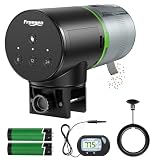 FREESEA Fish Feeder Automatic Dispenser: Aquarium Flakes Food Feeder with Timer Battery