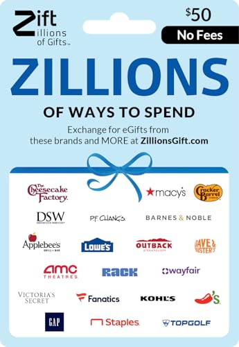 Zift Zillions $50 Gift Card