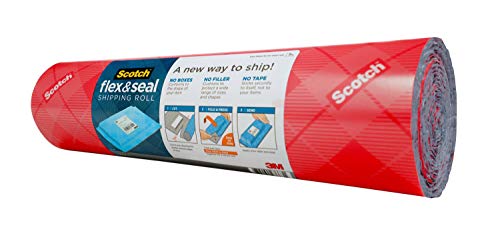Scotch Flex And Seal Shipping Roll, 10 Ft X 15 In, Red Edition, Just Ship It, No Boxes, No Tape, Easy Packaging Alternative To Poly Mailers, Shipping Bags, Bubble Mailers, Padded Envelopes, Boxes (Fs-1510-Hol) #TOP7