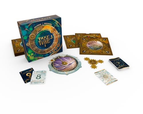 Asmodee Take Time, Gioco Collaborativo di Deduzione per 2-4 Giocatori dai 10 anni in su, un Gioco Strategico e Dinamico, partite di circa 30 minuti, Edizione in Italiano