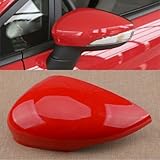 ricambi fiesta mk8 Design elegante: caratterizzato da un vivace colore rosso, la copertura dello specchio aggiunge un elemento elegante e accattivante all'aspetto generale della tua Fiesta MKIt migliora l'aspetto estetico del veicolo.