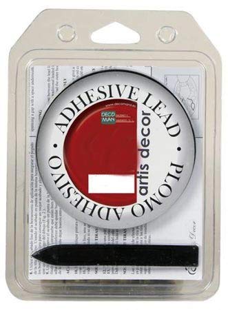 PLOMO ADHESIVO PARA VIDRIERAS 6MM 10MTS NATURAL