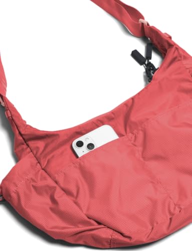Image of Baboon to the Moon Crescent Crossbody Travel Sling Bag