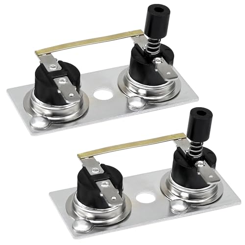 Image of 2 Pack Water Heater Thermostat Switch Compatible with Suburban 232306,RV Water Heater Parts 120V, RV Thermostat for RV Water Heater