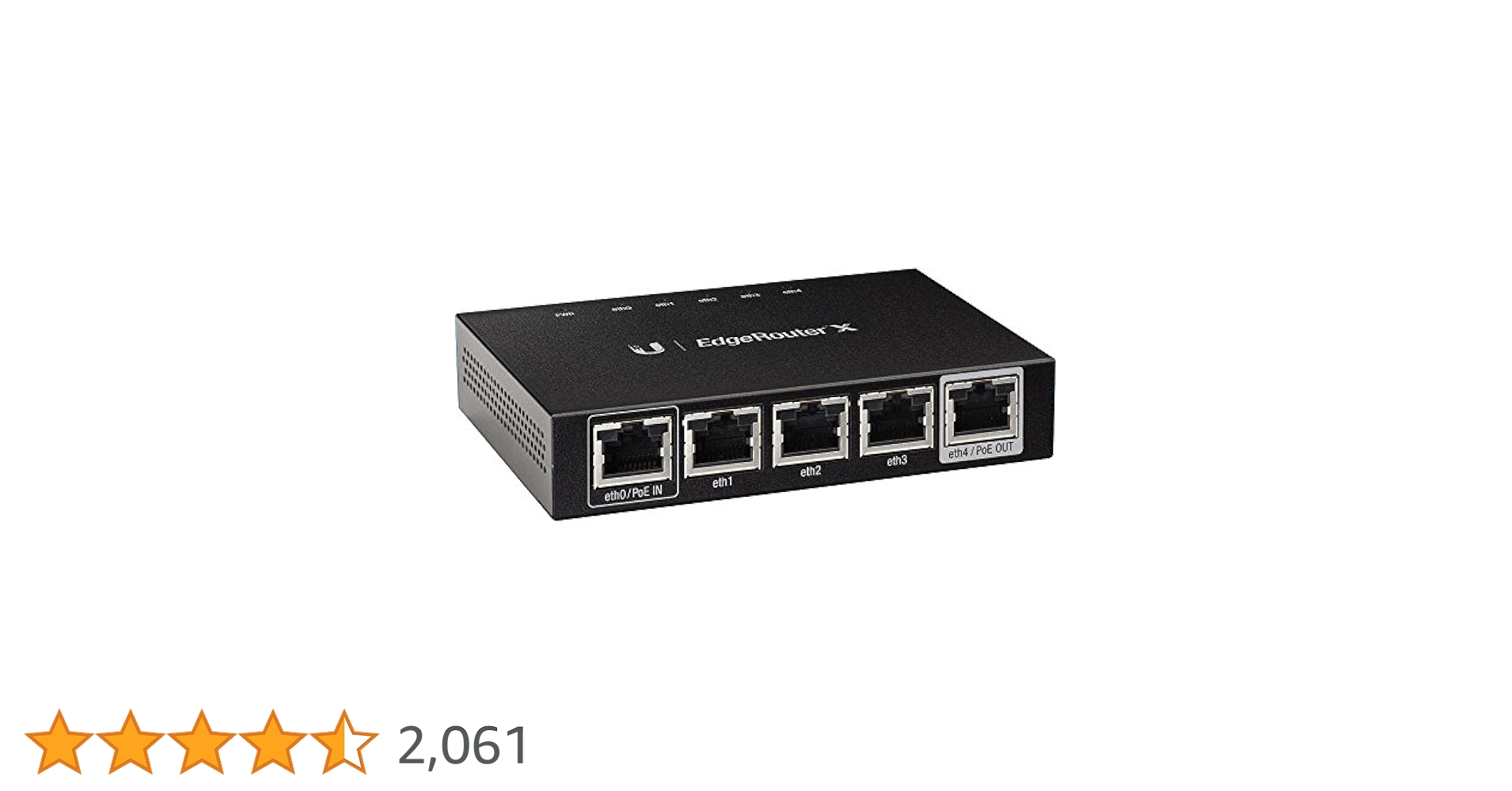 Ubiquiti Networks ER-X 5-Port Router with Command Line Interface