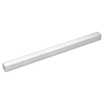sourcing map Square Aluminum Bar 19 x 19 x 305mm 6061 Aluminum Plate