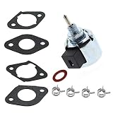 CQYD New Carburetor Fuel Solenoid for Kawasaki FH541V FH580V FR651V FR691V FS730V FH430V Replaces 21