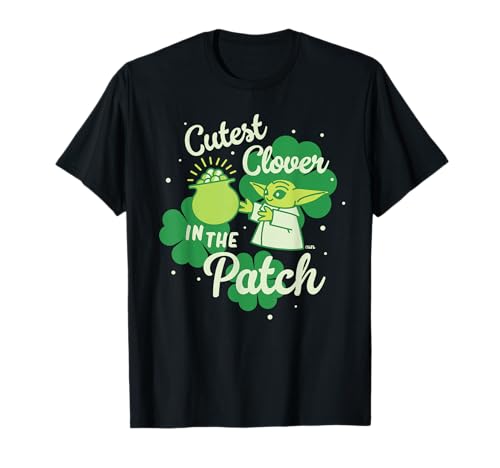 T-shirt Star Wars Grogu en coton imprimé The Mandalorian