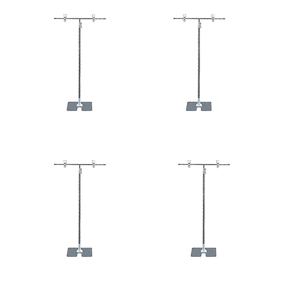 Soporte for carteles popular, soporte for carteles de escritorio, soporte for carteles vertical, base for carteles, expositor de carteles, expositor de carteles en forma de T, tipo T C plateado