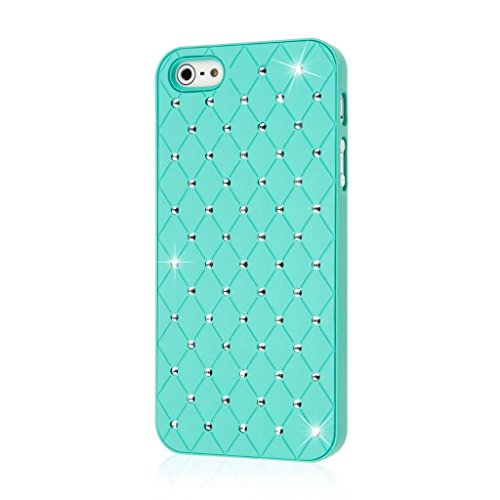 iPhone SE / 5S / 5 Mint Case, EMPIRE GLITZ Slim-Fit Case for Apple iPhone SE / 5S / 5 - Bling Accent Mint (1 Year Manufacturer Warranty)