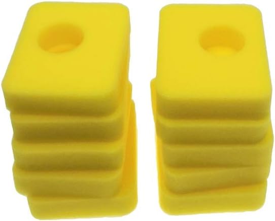 10 Pack 799579 Air Cleaner Foam Filter Replace for BS 4248, 5434, 799579 Fits 09P602 09P702 550e-550ex Series 09P000, 08P000 Engine Lawn Mower