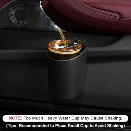 Image of STHIRA Clamp-On Water Bottle Cup Holder for Car Back Clip Durable PC Easy Access Organizer Bottle Coffee Accessories Phones Car Organiser Storage