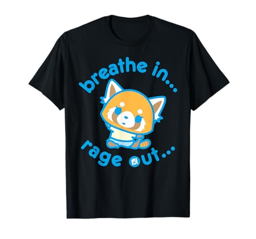 Aggretsuko Yoga Breathe In Rage Out T-Shirt