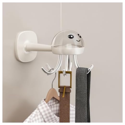 Wall Hooks for Hanging Kitchen Hooks for Spoon Spatula Colander Bathroom Self Adhesive Hook Removable Coat Hook Wall Mount for Hats Keys Scarves Umbrellas Kitchen Utensil Hanger