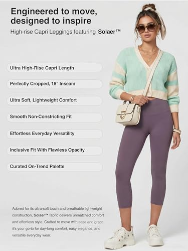 Image of Conceited High Waisted Ultra Soft Leggings for Women - Full Length, Capri Length and Biker Shorts - Available in Plus Size