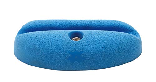 Atomik Rock Climbing Holds Bolt-On Hula Hoop Holder in Blue for Vertical Obstacle Courses - Thumbnail 2