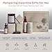 ZAAINA Spa Gift Set for Her - Luxury Self Care Spa Kit for Women, Valentine Spa Gift Basket, Pampering At Home Bath and Body Relaxation Spa Package, Gifts for Mom Wife Friend, Birthday Gifts for Women