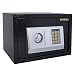 Produktbild KobaGuard Safe, für Hotel, Büro und Zuhause, elektronisches digitales Schloss mit Pin-Code, zum Schutz von Dokumenten, Schmuck und Bargeld (klein, schwarz) Größe 25 x 35 x 25 cm