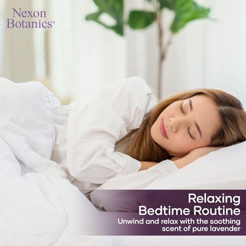 Lavender Linen Spray 8 fl oz - Refreshing Fabric Refresher & Pillow Spray for Bedding, Bed Sheets & Room - Soothing Room Mist - Nexon Botanics - Image 4