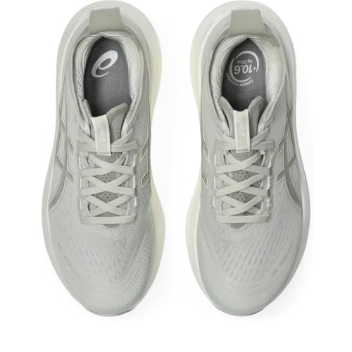 ASICS ASICS Women's Gel-Nimbus 27 Running Shoes, 8, Lake Grey/White SAGE