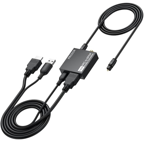 Controllo Volume tramite Dispositivi Audio: Grazie al nostro estrattore audio ARC per Soundbar, la regolazione del volume avviene direttamente dal telecomando o dai comandi del ricevitore o amplificatore a cui è collegato l'estrattore. Tieni presente che l’audio digitale (sia Optical che Coaxial) non può essere controllato dal telecomando della TV tramite la funzione CEC, quindi dovrai utilizzare i controlli sul dispositivo audio stesso