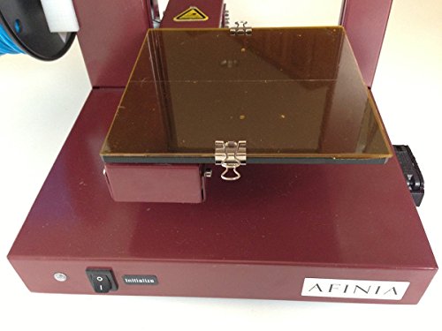 Wisamic Borosilicate Glass Plate Bed 220x220x3mm for 3D Printers MK2/MK2A/MK3, Anet A8, Anet A6, Reprap, Mendel
