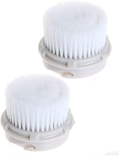 Clarisonic Luxe Cashmere Facial Cleansing Brush Head Replacement | Compatible with Mia 1, Mia 2, Mia Fit, Alpha Fit, Smart Profile Uplift and Alpha Fit X (2Count)