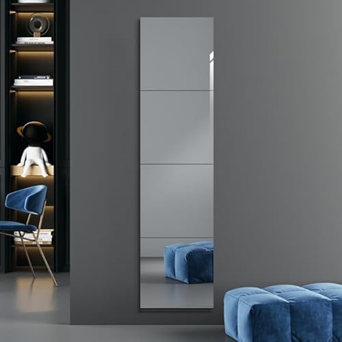 happygo Wall Mirror Self Adhesive Mirrors High Clear Mirrors Self Adhesive Mirror Tiles (45 x 30cm),Non Glass High Definition Flexible Frameless,Removable Frameless Large Stick On for Bathroom - Cosy Home Interiors happygo Wall Mirror Self Adhesive Mirrors High Clear Mirrors Self Adhesive Mirror Tiles (45 x 30cm),Non Glass High Definition Flexible Frameless,Removable Frameless Large Stick On for Bathroom - Image 6