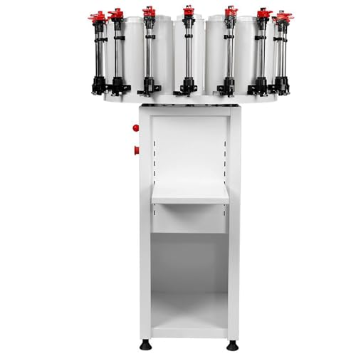 WYDDDARY Paint Colorant Dispenser 14 Canister Base Paint Tinting Machine 2.3L Drum Capacity Manual Multi-Toning Colorant Matching Machine for Water and Oily Colorant Mixer 110V 40W