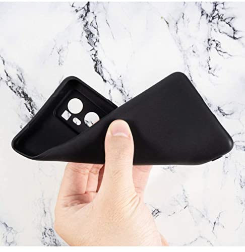 Image of Mobile Back Cover Case for Vivo X60 Pro Plus (Silicone Case|CameraProtection|Black SC1510)