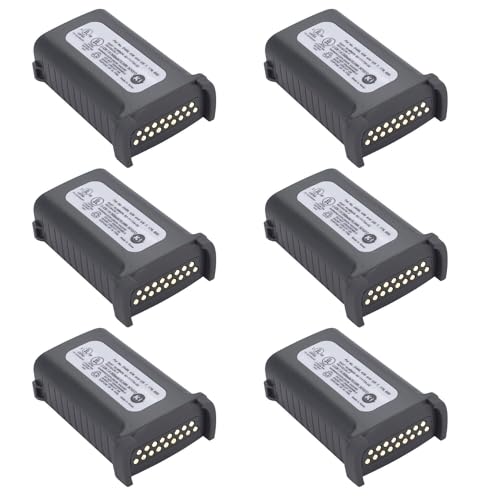 MC9000 Symbol Battery 6-Pack for Symbol MC9000 MC9010 MC9050 MC9060 MC9060-K MC909 MC9090 MC909X-K MC9090-K MC909, MC9097 MC9190 Series Computer, Part Number BRTY-MC90SAB00-01 BTRY-MC90GKAB0E-10