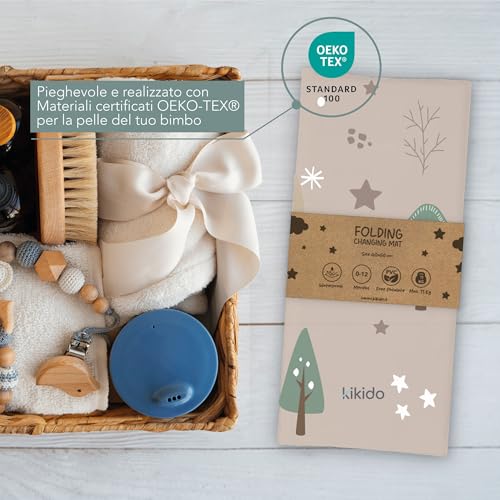 Miniatura 3 de Kikido Cambiador Portátil Bebé 40x60 Cm - Cambiador Bebe Impermeable Plegable - Pingüinos - Cambiadores Plegable Bebé Portátil Para Cambio De Pañal - 60x40