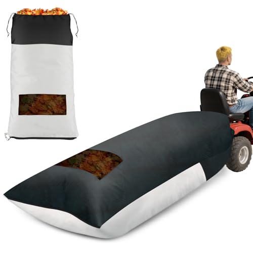 Patelai 2 Pcs 2025 New Lawn Tractor Leaf Bag 420d Grass