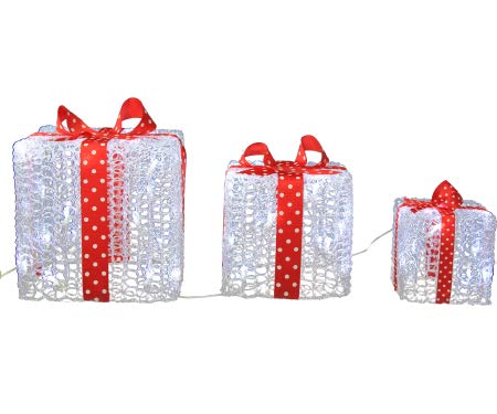 WINDMAX INTERNATIONAL Set of 3 Acrylic Gift Boxes