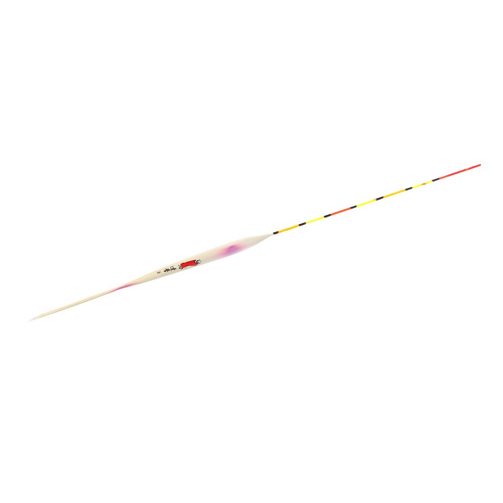 SEIWEI Lot de 10 flotteurs en bois pour ligne de pêche - Accessoire pour les amateurs de pêche à la ligne (style A